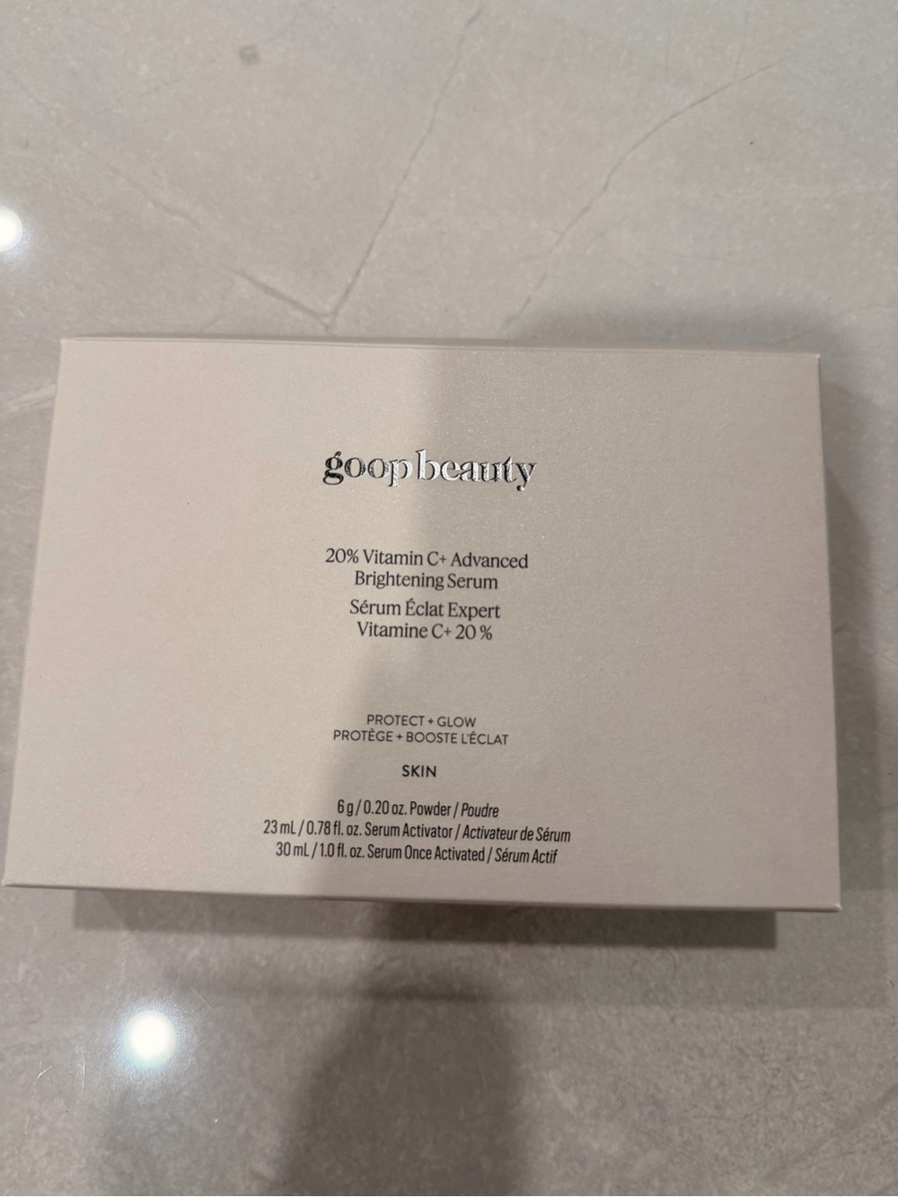 goop beauty 20% Vitamin C+ Advanced Brightening Serum - BRAND NEW NEVER USED